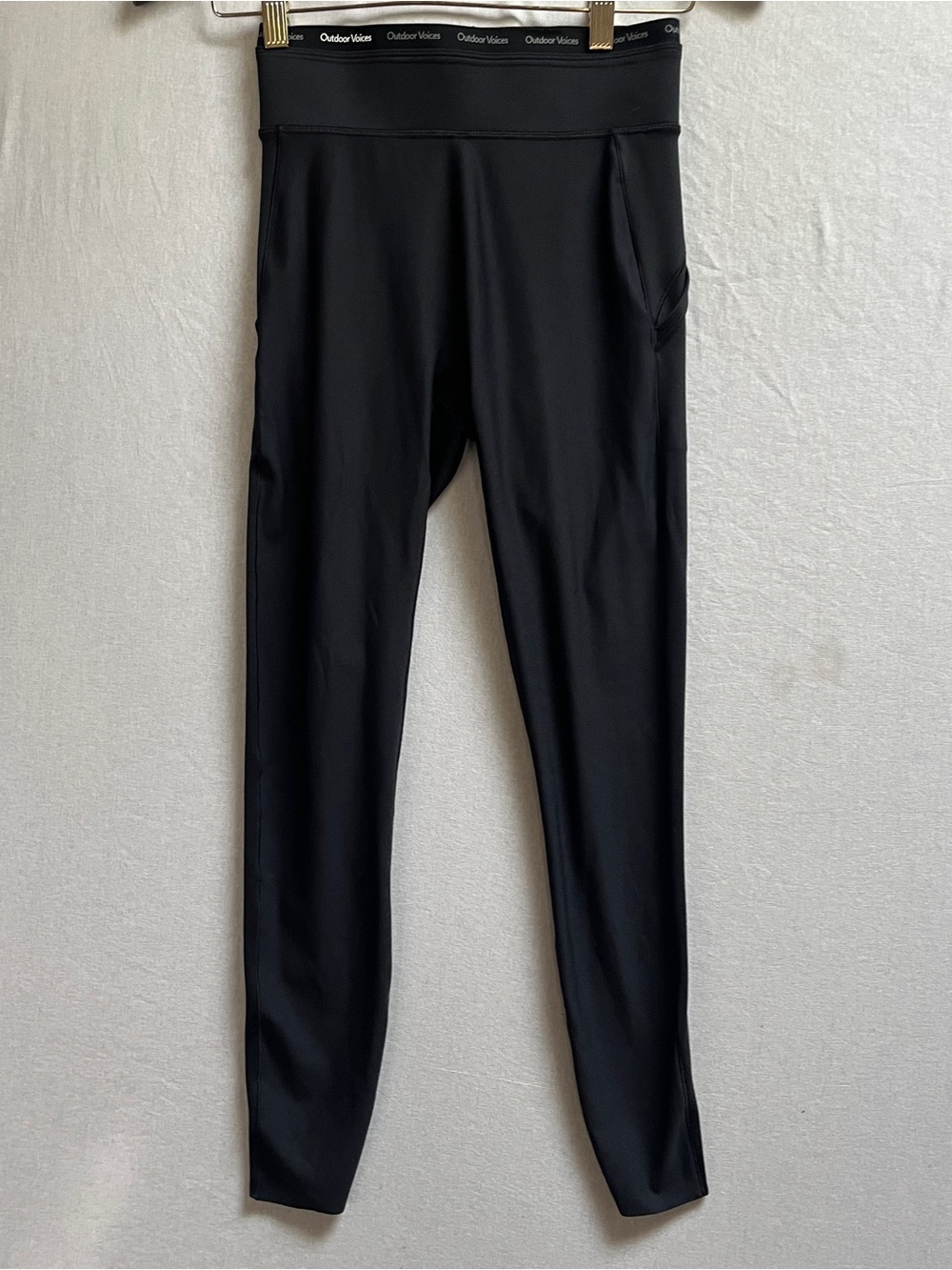 Outdoor Voices High Rise Compression Workout Leggings Pockets S